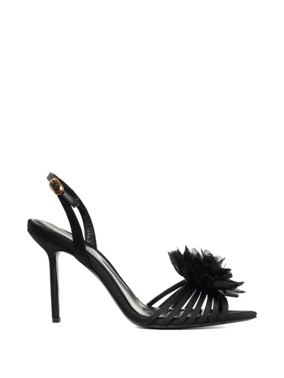 Ginissima Julia Heeled Sandals In Black