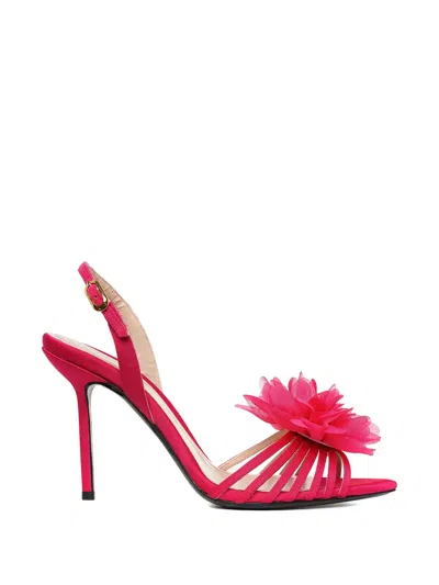 Ginissima Julia Heeled Sandals In Pink
