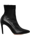 Ginissima Mia Pointed-toe Ankle Boots In Black