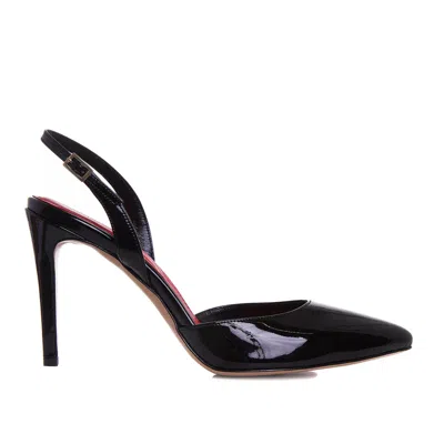 Ginissima Women's Alice Patent Leather Shoes, Black