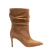 Ginissima Women's Brown Suede Eva Boots In Brown