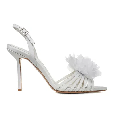 Ginissima Women's Julia White Sandals