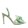 Ginissima 95mm Sofia Sandals In Green
