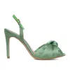 Ginissima 95mm Sofia Sandals In Green