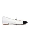 Ginissima Women's White Mimi Round Toe Mary-jane In White