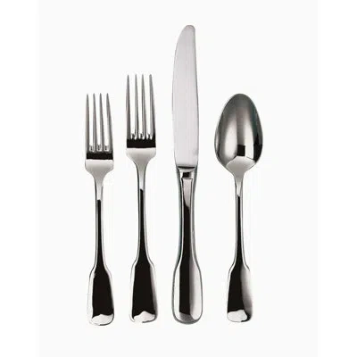 Ginkgo Alsace 5 Piece 18/10 Stainless Steel Flatware Set, Service For 1