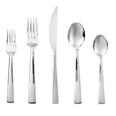 Ginkgo Burton 20 Piece Flatware Set, Service For 4