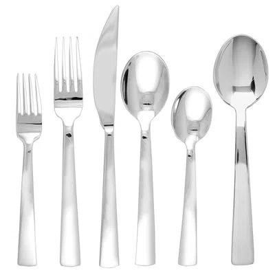 Ginkgo Burton 42 Piece Flatware Set, Service For 8