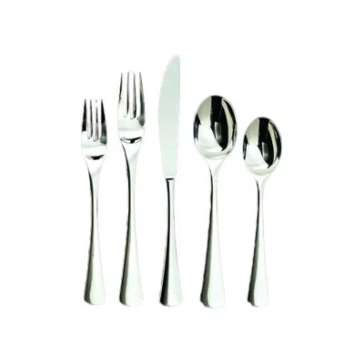 Ginkgo Mariko 20 Piece Flatware Set, Service For 4