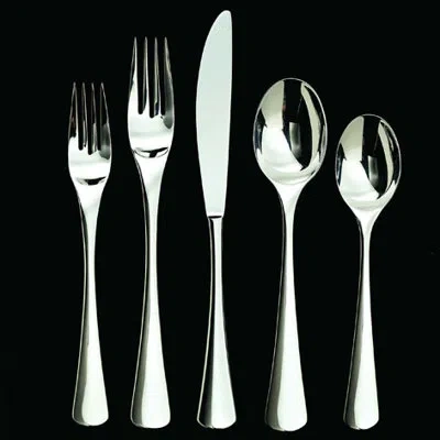 Ginkgo Mariko 5 Piece Flatware Set, Service For 1