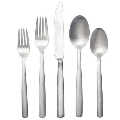 Ginkgo Simple 20 Piece Flatware Set, Service For 4