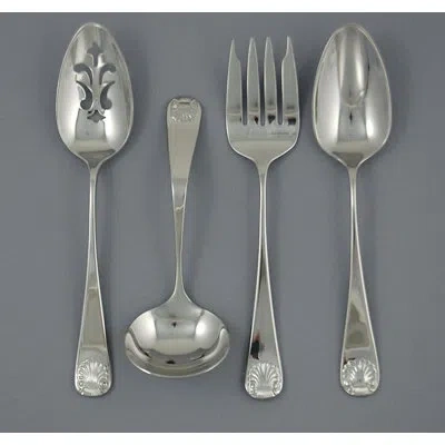 Ginkgo Windsor Shell 4 Piece Hostess / Serving Set