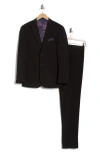 Gino Vitale 2-piece Suit In Black
