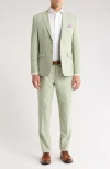 Gino Vitale 2-piece Suit In Light Sage