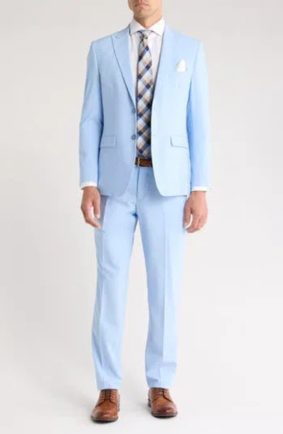 Gino Vitale 2-piece Suit In Sky Blue