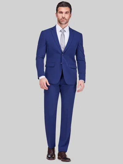 Gino Vitale Big & Tall Men's Slim Fit Suit In Blue