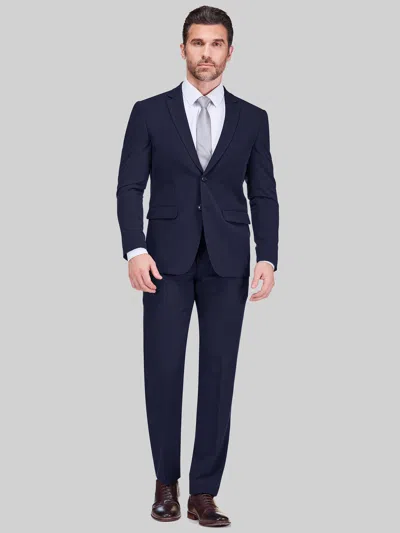 Gino Vitale Big & Tall Men's Slim Fit Suit In Blue