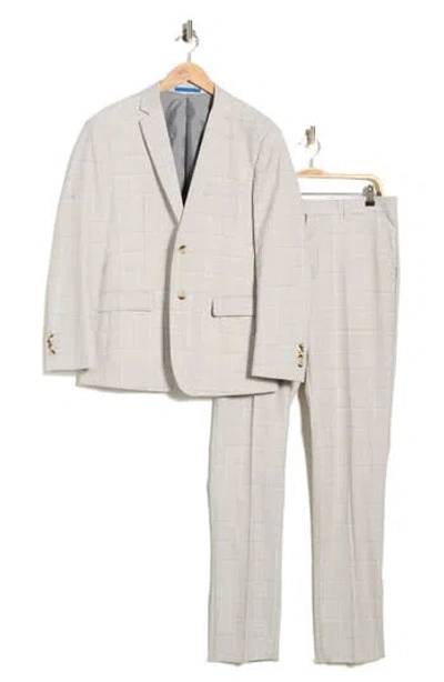 Gino Vitale Slim Fit Two-piece Suit In Gray