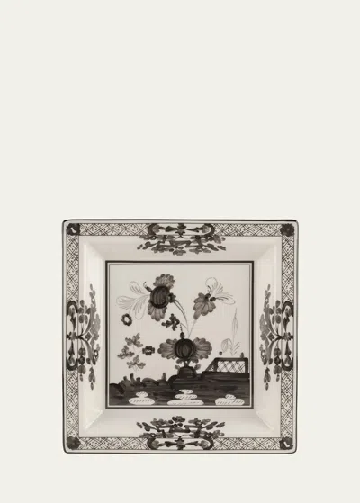 Ginori 1735 Albus Squared Porcelain Tray, 9.6"