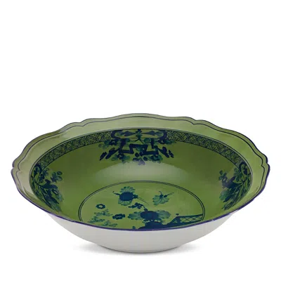 Ginori 1735 Antico Doccia Deep Bowl In Green