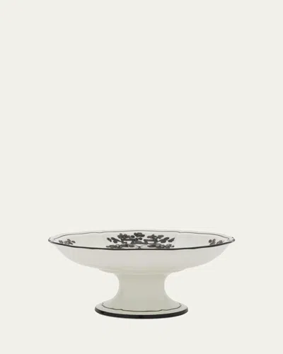 Ginori 1735 Antico Doccia Fruit Stand In Black