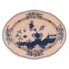 Ginori 1735 Antico Doccia Oval Flat Platter In Cipria