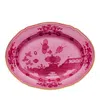 Ginori 1735 Antico Doccia Oval Platter In Pink