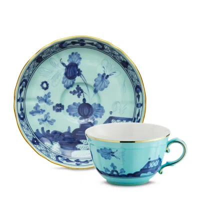 Ginori 1735 Antico Doccia Tea Cup And Saucer