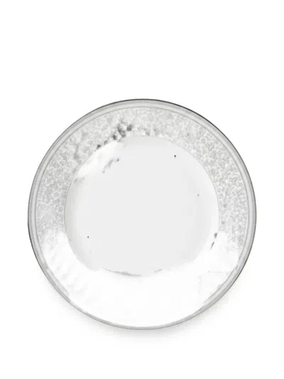 Ginori 1735 Antinea Edera Ivy-pattern Plate In White