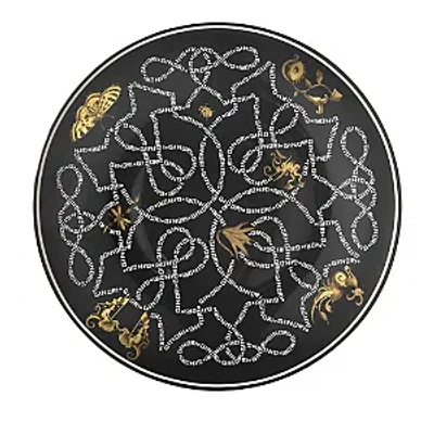 Ginori 1735 Arcadia Charger Plate In Black