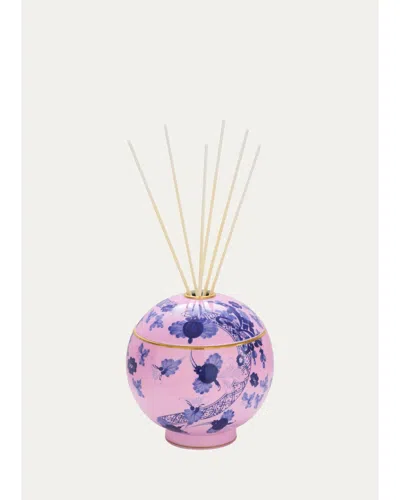 Ginori 1735 Azalea Floral Porcelain Sphere Diffuser In Pink