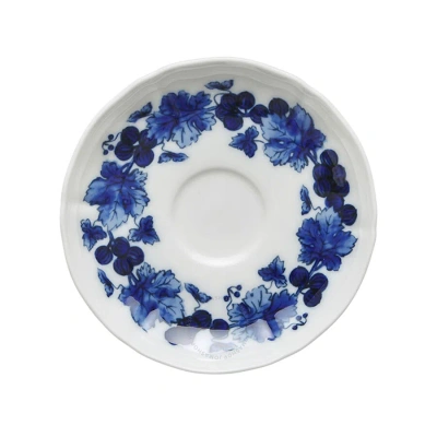 Ginori 1735 Babele Blu Espresso Saucer In Blue
