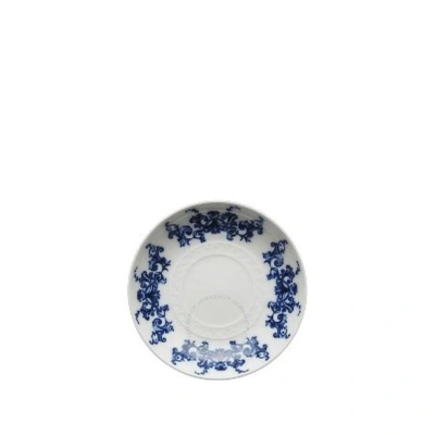 Ginori 1735 Babele Blu Tea Saucer In Blue