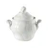 Ginori 1735 Big Sugar Bowl With Cover In White