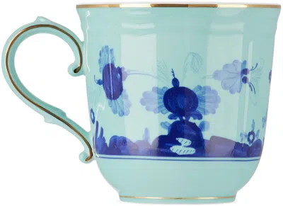 Ginori 1735 Blue Oriente Italiano Coffee Mug In G00124300