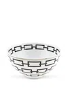 Ginori 1735 Catene Bowl (21.5cm X 11.5cm) In White