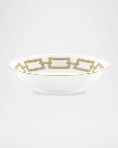 Ginori 1735 Catene Cachemire Fruit Bowl In Gold