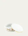 Ginori 1735 Catene Cachemire Round Trinket Box