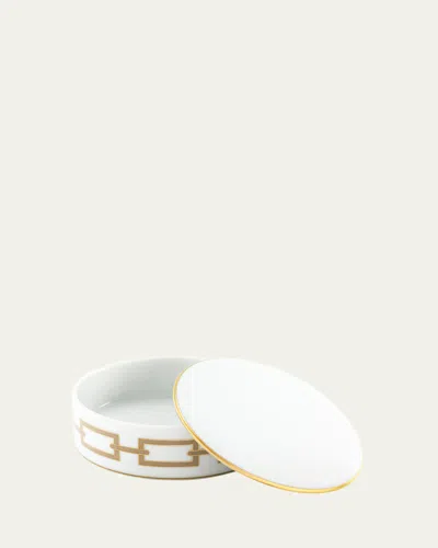 Ginori 1735 Catene Cachemire Round Trinket Box