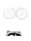 Ginori 1735 Catene Chain-link Border Plates (28cm) In White