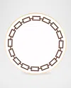 Ginori 1735 Catene Ebano Charger Plate In Brown