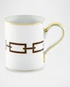 Ginori 1735 Catene Ebano Mug, 12.85 Oz.