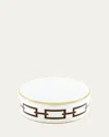 Ginori 1735 Catene Ebano Round Trinket Box