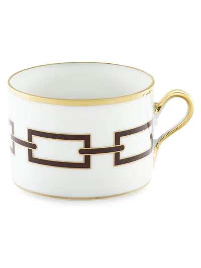 Ginori 1735 Catene Ebano Tea Cup In Brown