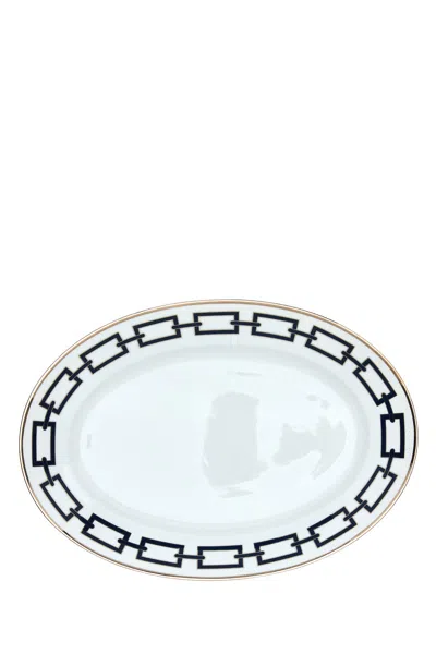 Ginori 1735 Catene Flat Oval In White