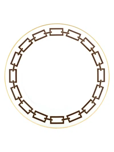 Ginori 1735 Catene Flat Plate In Brown