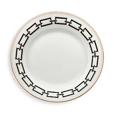 Ginori 1735 Catene Impero Flat Dessert Plate In Blue