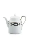 Ginori 1735 Catene Porcelain Teapot In 白色