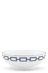 Ginori 1735 'catene' Salad Bowl ⌀ 26,5 Cm In Blue