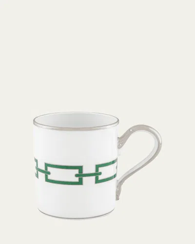 Ginori 1735 Catene Smeraldo Mug, 13 Oz. In Green